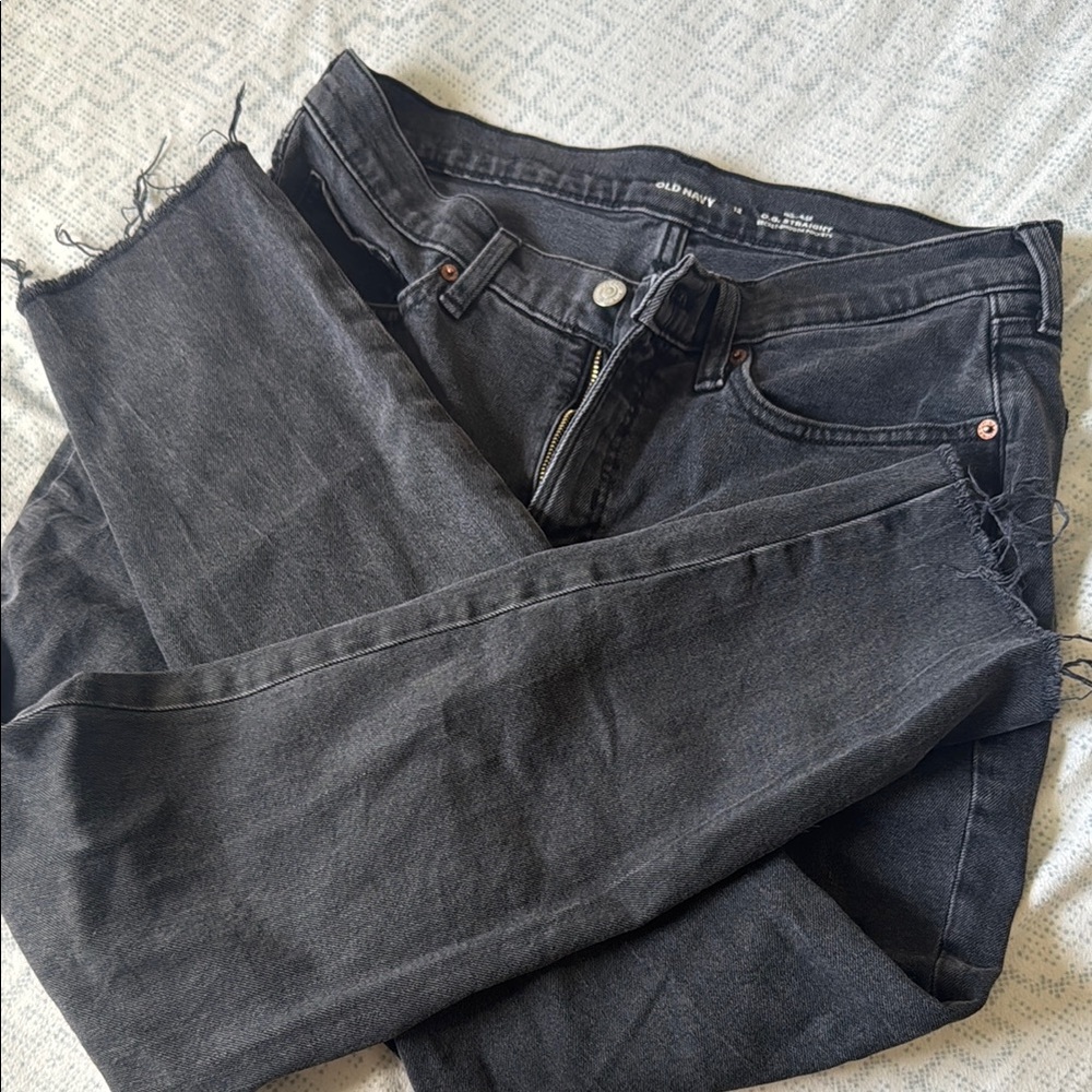 Old Navy Women’s Dark Gray Slim Jeans